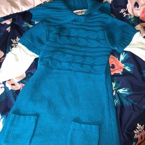 long sleeve sweater dress